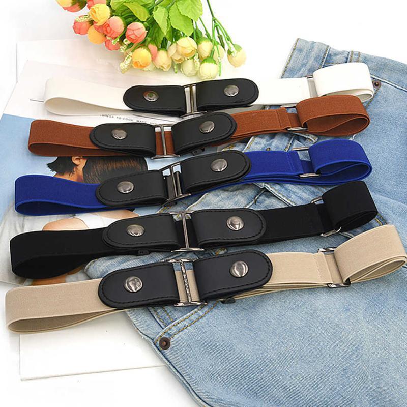 Buckle-free Invisible Elastic Waist Belts for Adults & Children