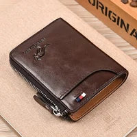 🔥Men's Essentials✨💰Multi-functional RFID Blocking Waterproof Durable PU Leather Wallet🎁