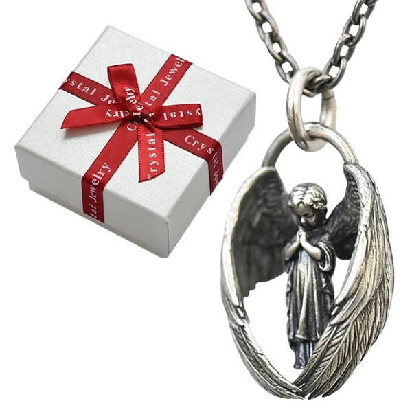 🔥Last Day Promotion 50%🔥 - Praying Angel Pendant Necklace - You are my angel