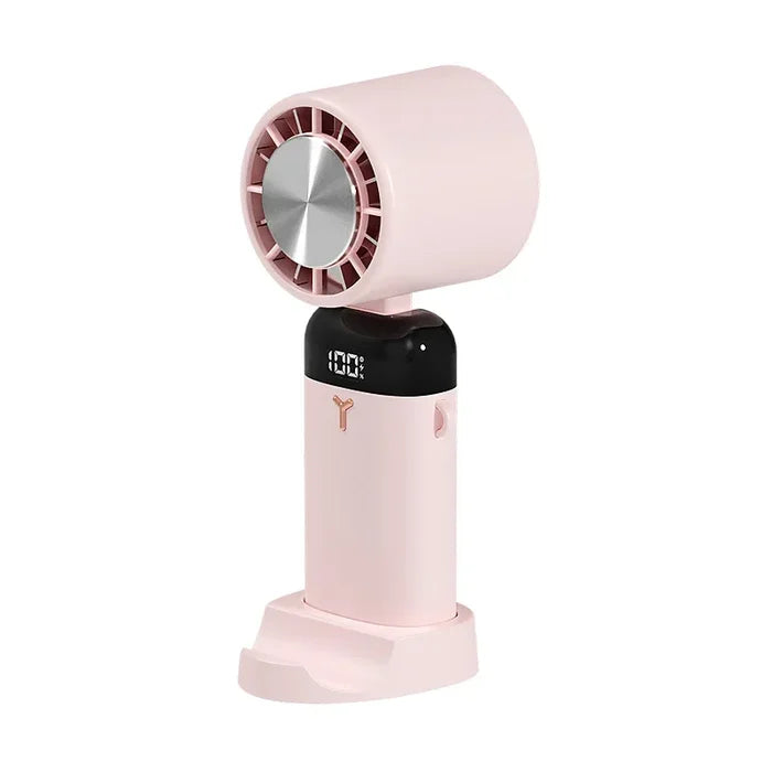 Portable electric cold compress cooling fan