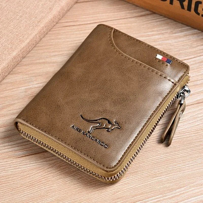 🔥Men's Essentials✨💰Multi-functional RFID Blocking Waterproof Durable PU Leather Wallet🎁