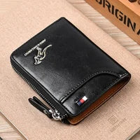 🔥Men's Essentials✨💰Multi-functional RFID Blocking Waterproof Durable PU Leather Wallet🎁