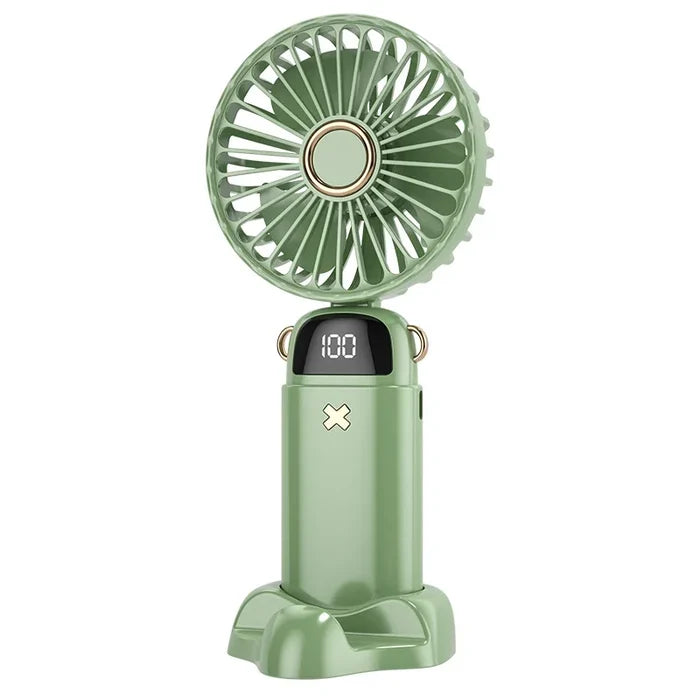 Portable electric cold compress cooling fan