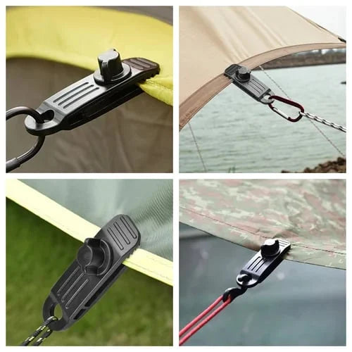 🔥Father's Day Gift-Tarp Clips Awning Clamp(Withstand 60mph Strong Wind)