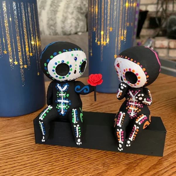 💝Valentine's Day Gift 49% OFF🎁-Sugar Skull Couple Figurine-BUY 2 FREE SHIPPING