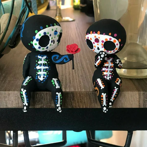 💝Valentine's Day Gift 49% OFF🎁-Sugar Skull Couple Figurine-BUY 2 FREE SHIPPING