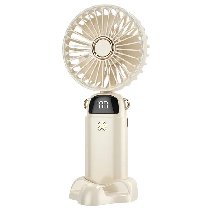 Portable electric cold compress cooling fan