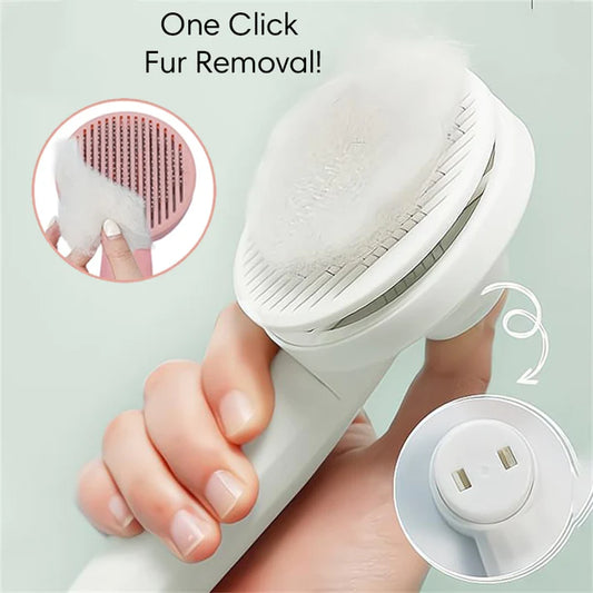 (Free Today) PurriClean™ Self-Cleaning Grooming Brush