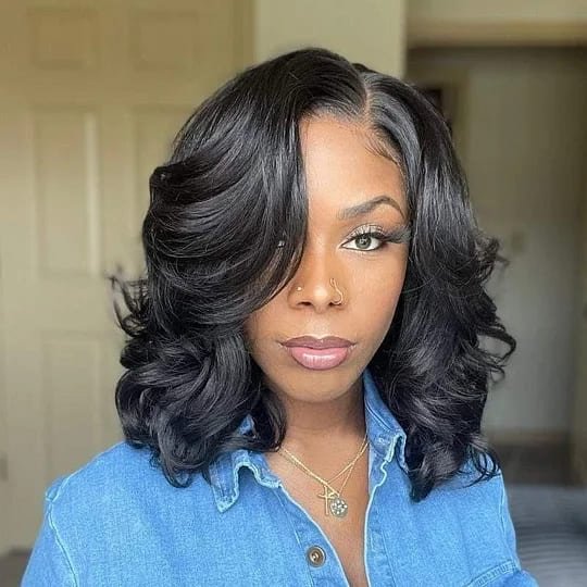 Short Bob Body Wave Wig For Women