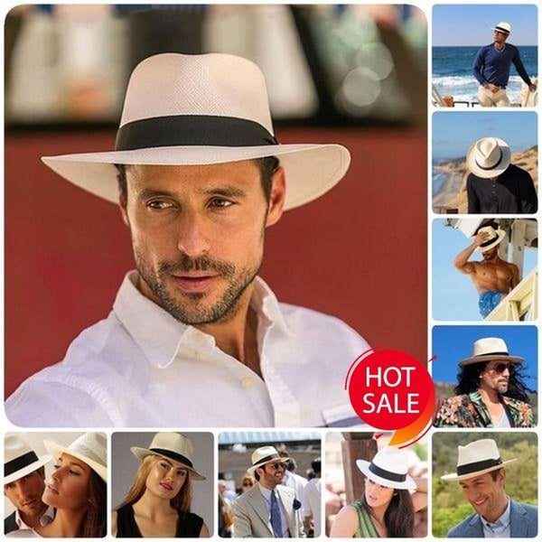 ( Promotion - 49% OFF) - Classic Panama Handmade Hat